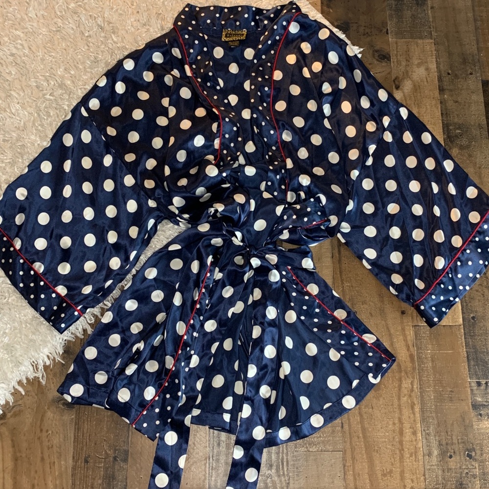 VINTAGE Satin robe